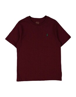 Polo Ralph Lauren: Бордовая футболка 