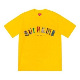 Supreme: Жёлтая футболка 