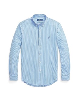 Polo Ralph Lauren: Голубая рубашка 