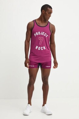 Under Armour: Фиолетовая майка  Project Rock