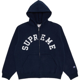 Supreme: Толстовка  Champion с капюшоном