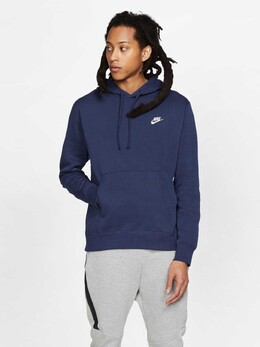 Nike: Синяя толстовка  Club