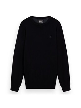 Scotch & Soda: Чёрный свитер 