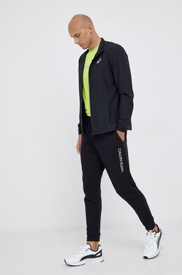 Asics: Чёрная куртка 