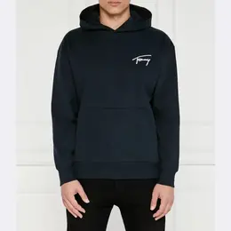 Tommy Hilfiger: Синий свитшот 