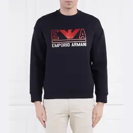 Emporio Armani: Синяя толстовка 