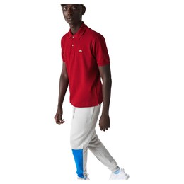 Lacoste: Поло  Red с коротким рукавом