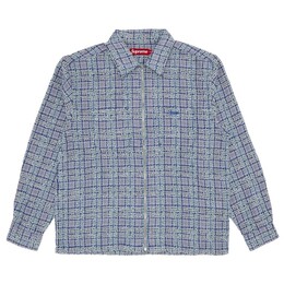 Supreme: Синяя рубашка 