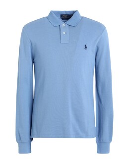 Polo Ralph Lauren: Голубая рубашка 