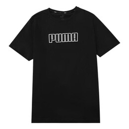 PUMA: Чёрная футболка  Essentials