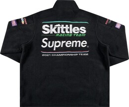 Supreme: Чёрная куртка  Polartec