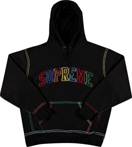 Supreme: Толстовка  Big Stitch с капюшоном