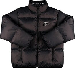 Supreme: Чёрная куртка  Nike