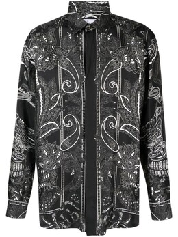 Philipp Plein: Шёлковая рубашка 