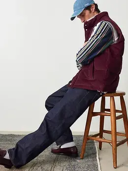 Levi's: Красный жилет 