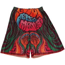 Versace: Многоцветные шорты 