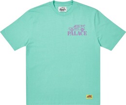 Palace: Зелёная футболка 