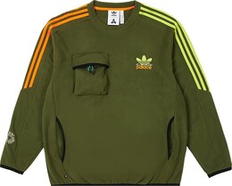 Palace: Зелёная толстовка 