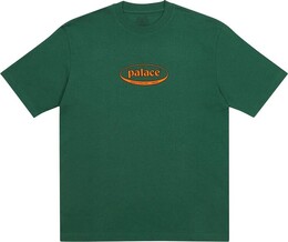Palace: Зелёная футболка 