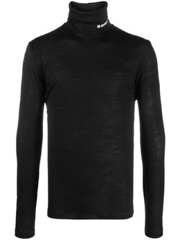 Jil Sander: Свитер с высоким воротником 