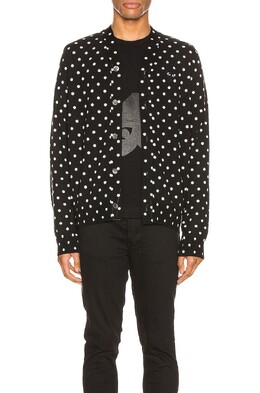 Comme des Garçons: Кардиган с принтом 