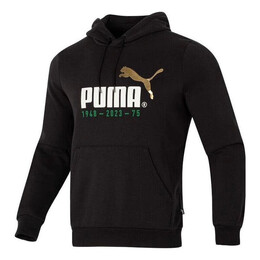 PUMA: Чёрная толстовка 
