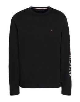 Tommy Hilfiger: Чёрная футболка 