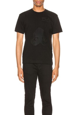 Comme des Garçons: Хлопковая футболка 