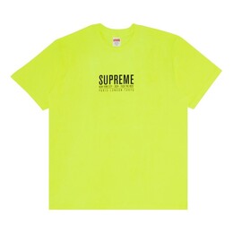 Supreme: Жёлтая футболка 