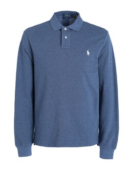 Polo Ralph Lauren: Синяя рубашка 