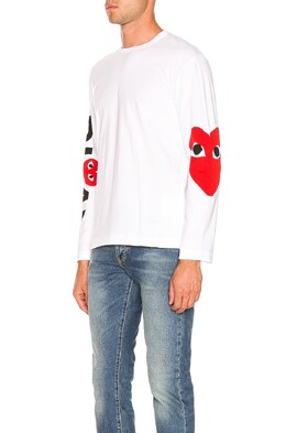 Comme des Garçons: Белая футболка 