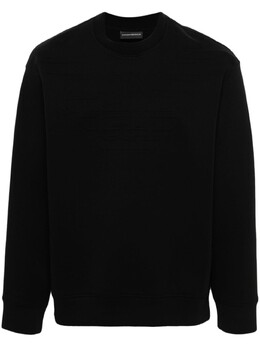 Emporio Armani: Чёрная толстовка 