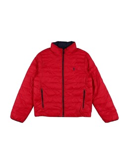 Polo Ralph Lauren: Красный пуховик 