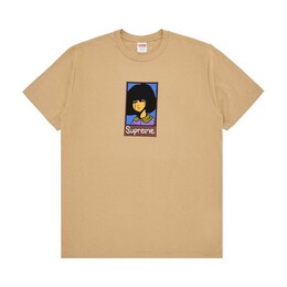 Supreme: Футболка цвета хаки 