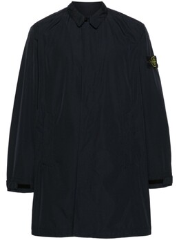 Stone Island: Однобортное пальто  Compass