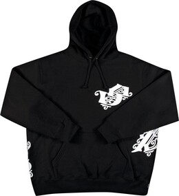 Supreme: Толстовка  Old English с капюшоном