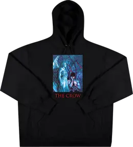Supreme: Толстовка  The Crow с капюшоном