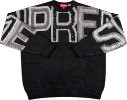 Supreme: Чёрный свитер 