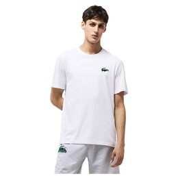 Lacoste: Белая футболка 
