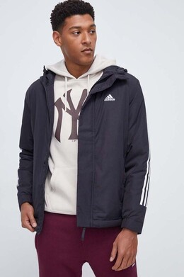 Adidas: Чёрная куртка 