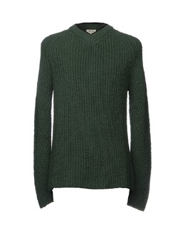 Acne Studios: Зелёный свитер 