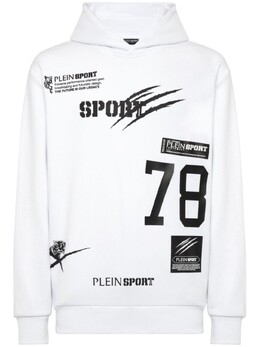Plein Sport: Белая толстовка 