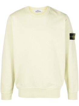 Stone Island: Жёлтая толстовка  Compass