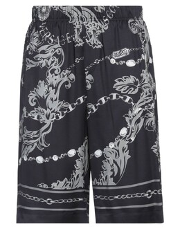 Versace Jeans Couture: Чёрные шорты 