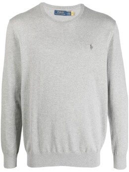 Polo Ralph Lauren: Серый свитер 