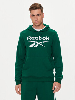 Reebok: Зелёная толстовка 