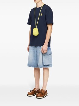 JW Anderson: Синяя футболка 