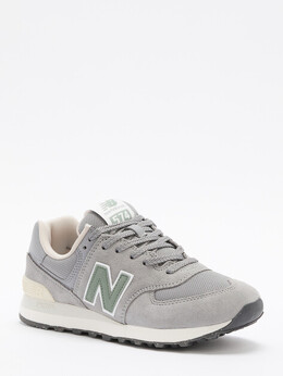 New Balance: Светлые кроссовки 