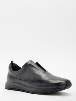 Officine Creative: Тёмные кроссовки 