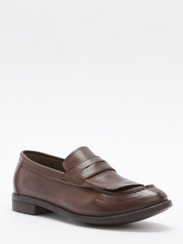 Officine Creative: Тёмные лоферы 